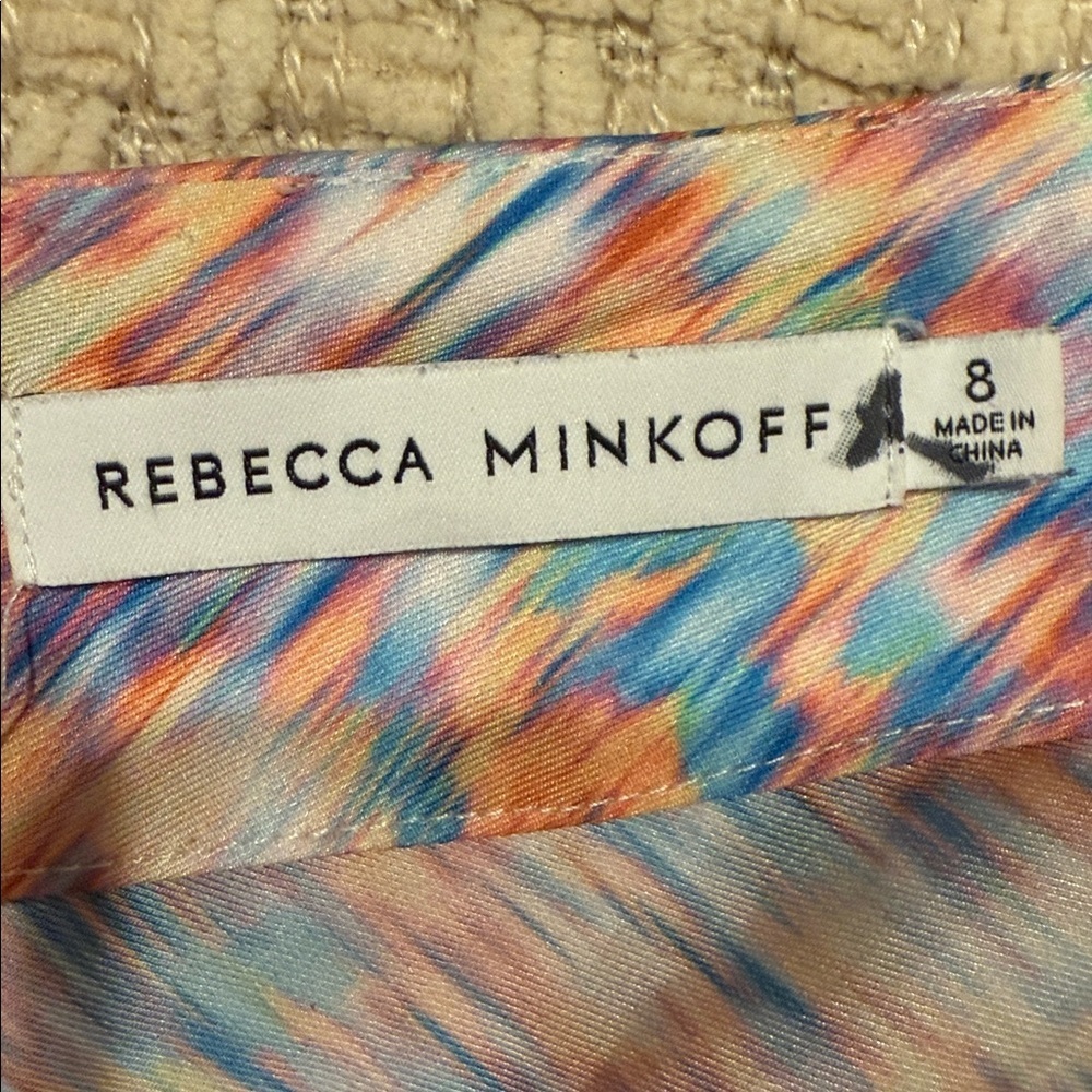 Rebecca Minkoff WOMENS Colorful A-Line Skirt 8 - Picture 7 of 10